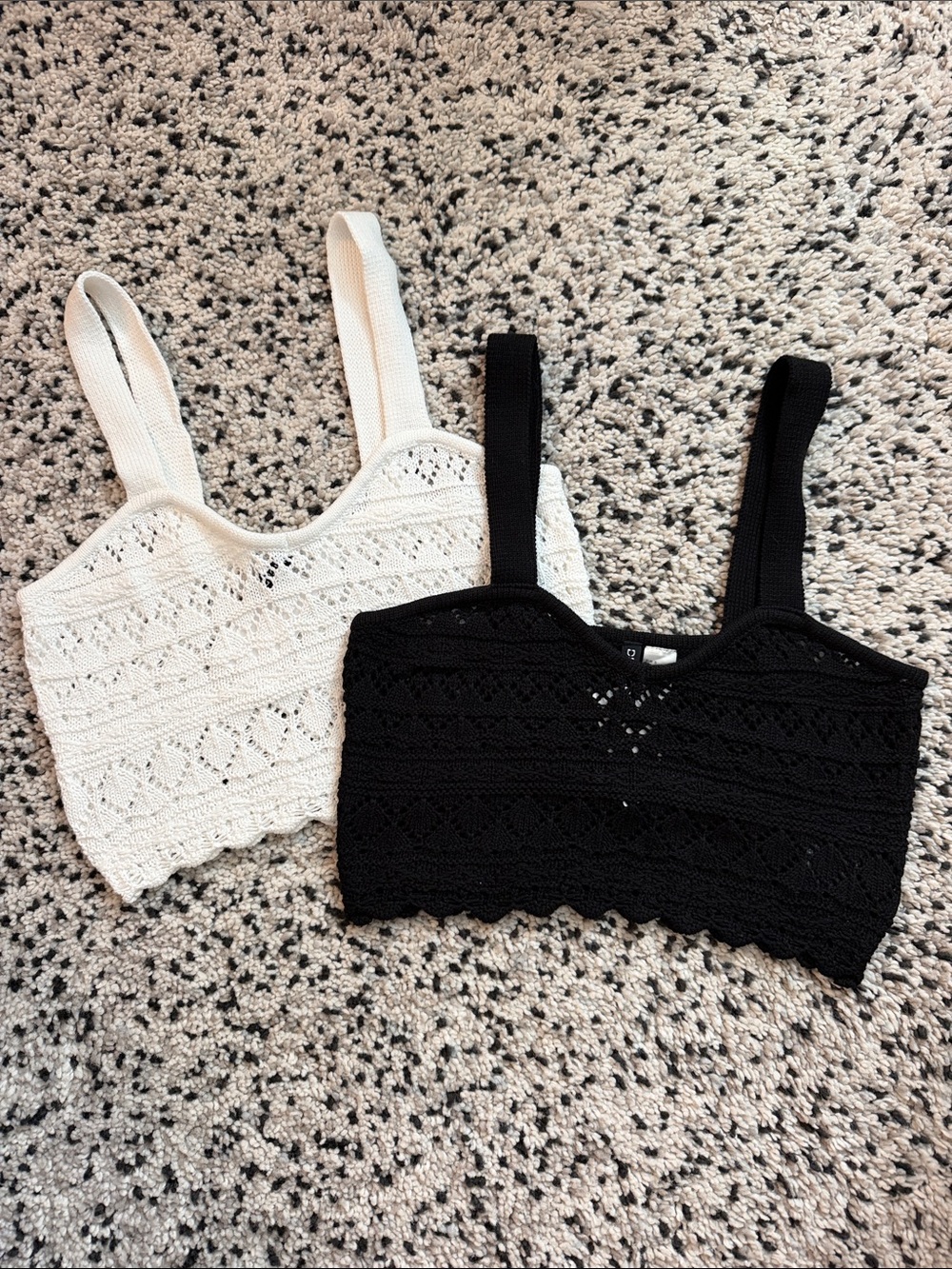 H&M Crochet Tanks
